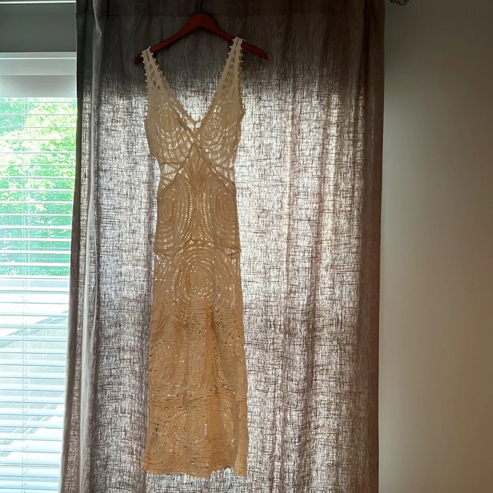 Zara Cut Out Crochet Dress - Picture 3 of 6